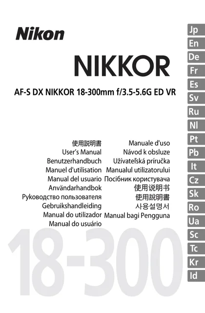 nikon尼康AF-S DX NIKKOR 18-300mm f_3.5-5.6G ED VR